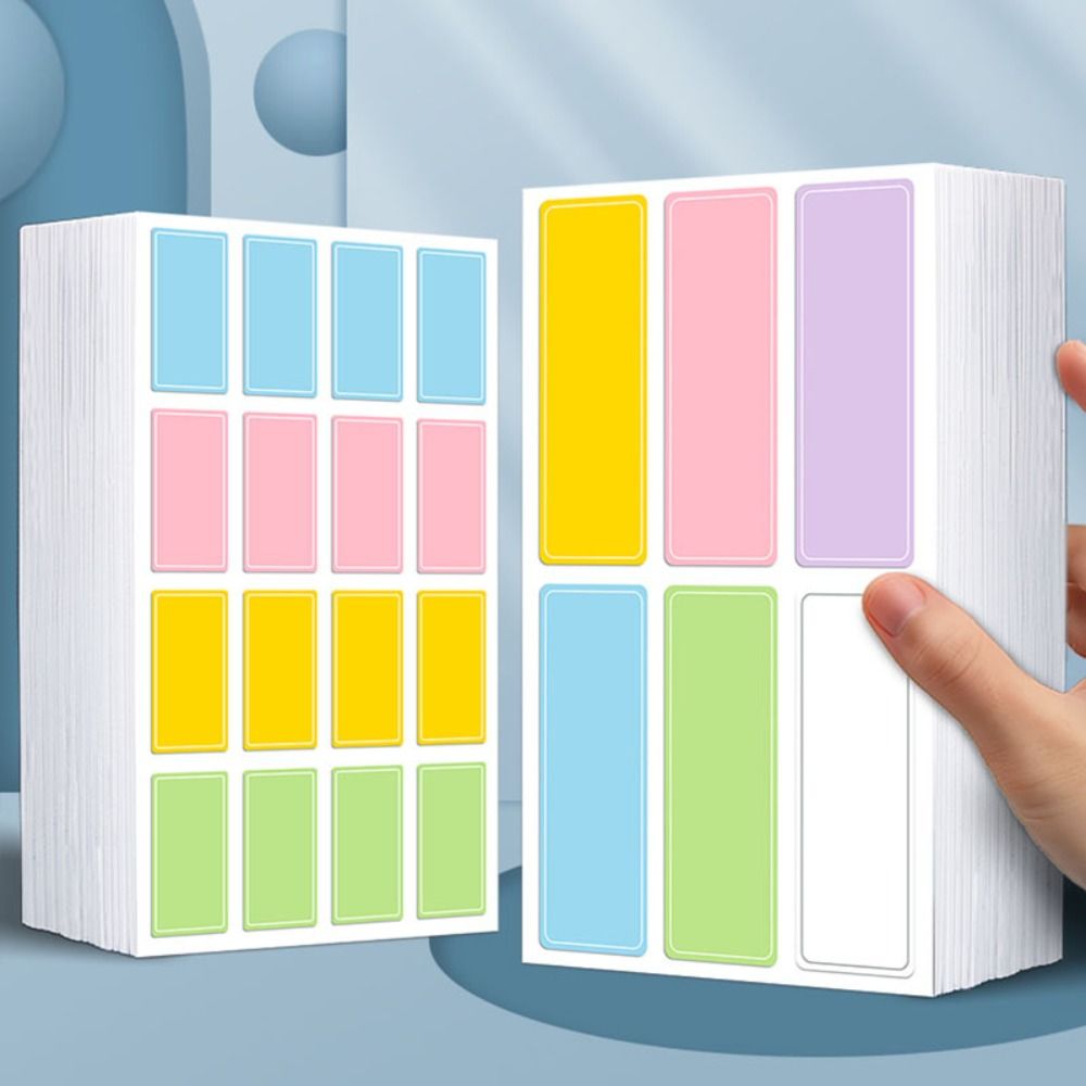 Desk Name Plate - Subject Classification Name Tag Sticker Decoration