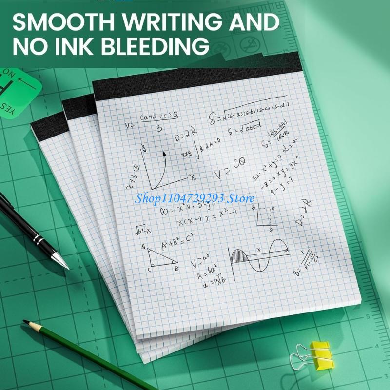 Graph Paper Pad - Y2GD 6 Pcs Note Pads Graph
