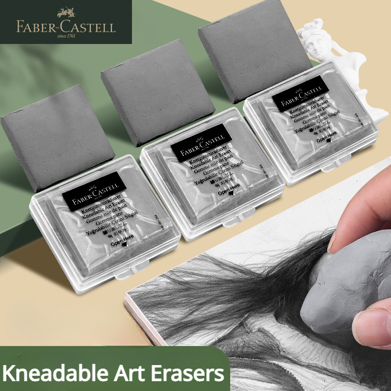 Rubber Eraser Kneaded - 1Pc Faber-Castell Drawing Art Kneaded Erasers