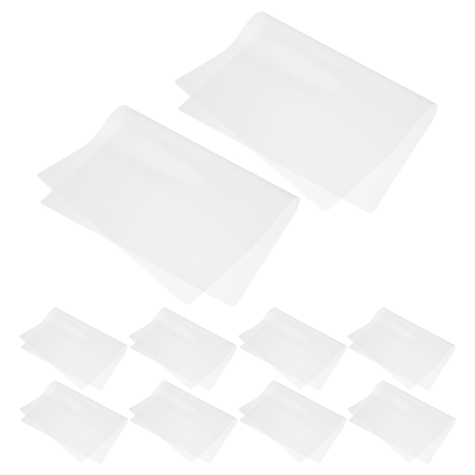 Document Laminator Pouch - 100Sheets Plastic Laminating Pouch Clear A4