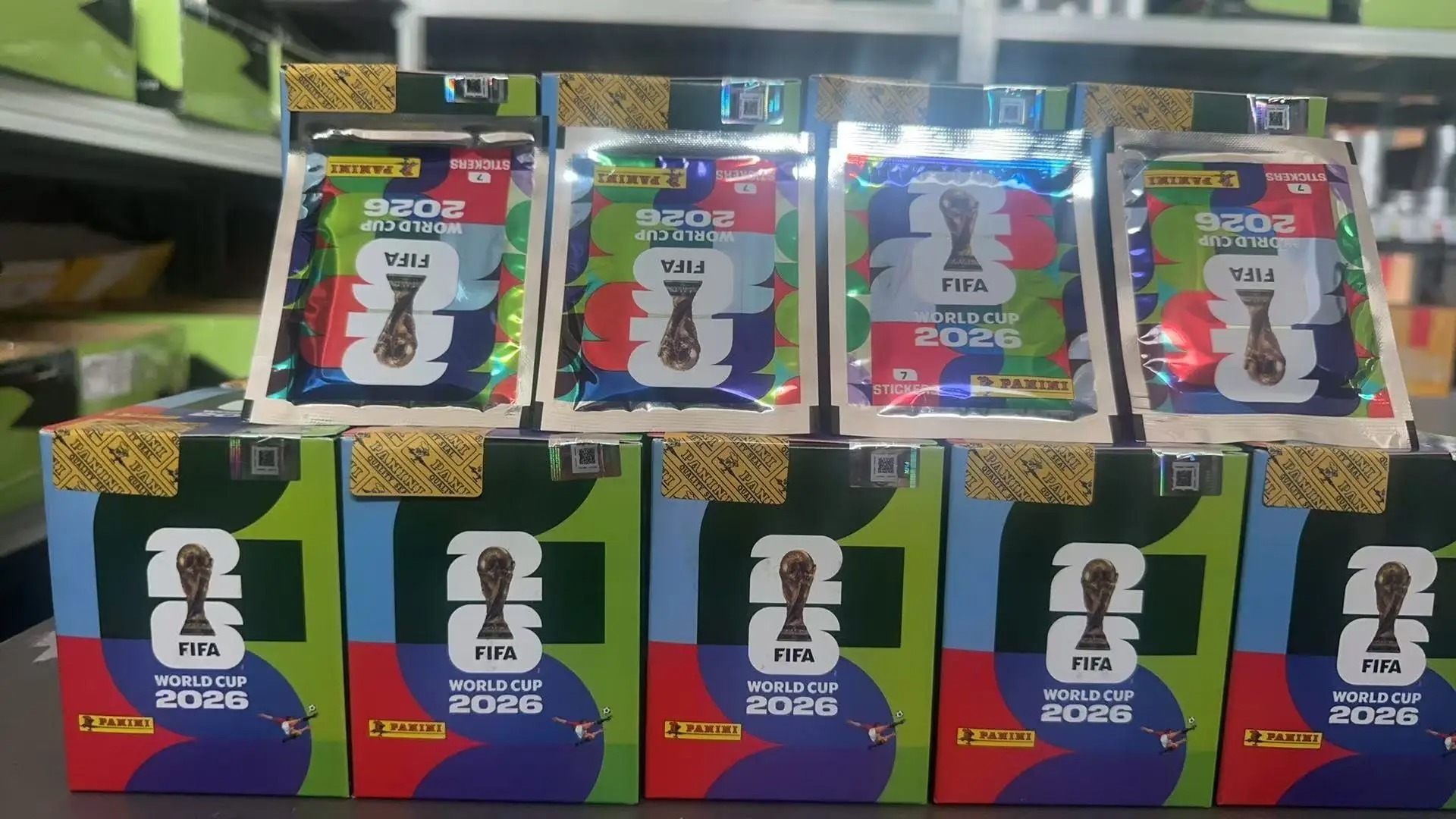 In Stock Panini 2026 FIFA Worl - Cardstock Paper Pack 评论和价格