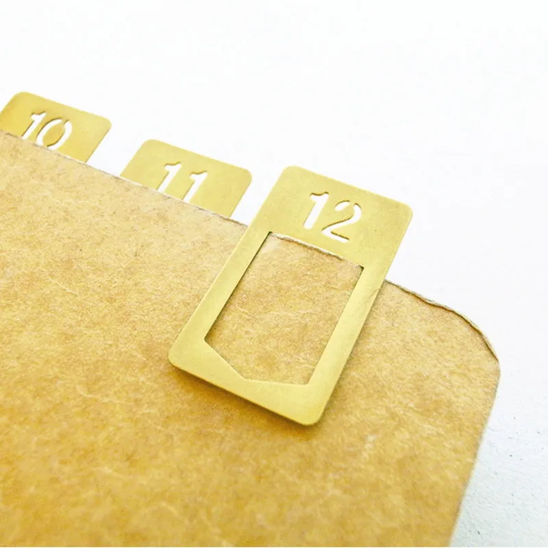 12 Pcs/lot Vintage Copper Book - Stationery Office Supply Store 评论和价格