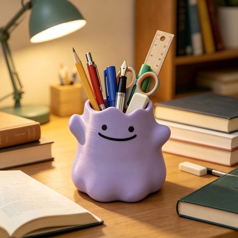 Cartoon Character Pen Holder C - Stationery Office 评论和价格