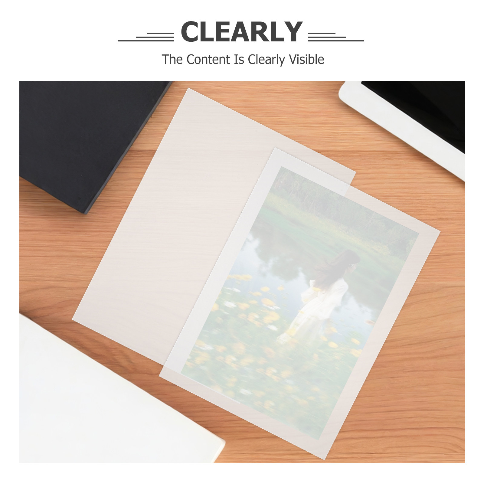 100 Sheets Cards Laminating Po - Document Laminator Pouch 评论和价格