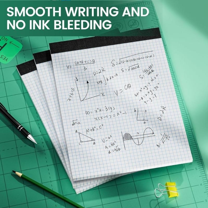 Y2GD 6 Pcs Note Pads Graph Pap - Graph Paper Pad 评论和价格