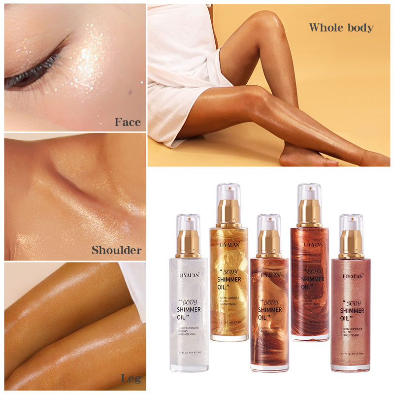 100ml Body Shimmer Oil Highlig - Correction Fluid White 评论和价格