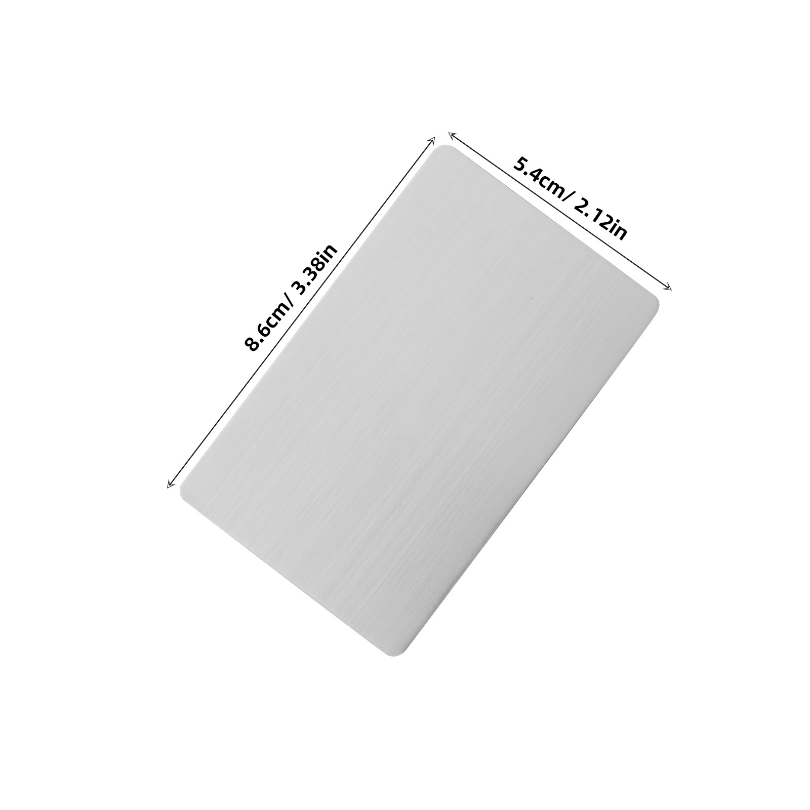 5Pcs Stainless Steel Name Plat - Desk Name Plate 评论和价格