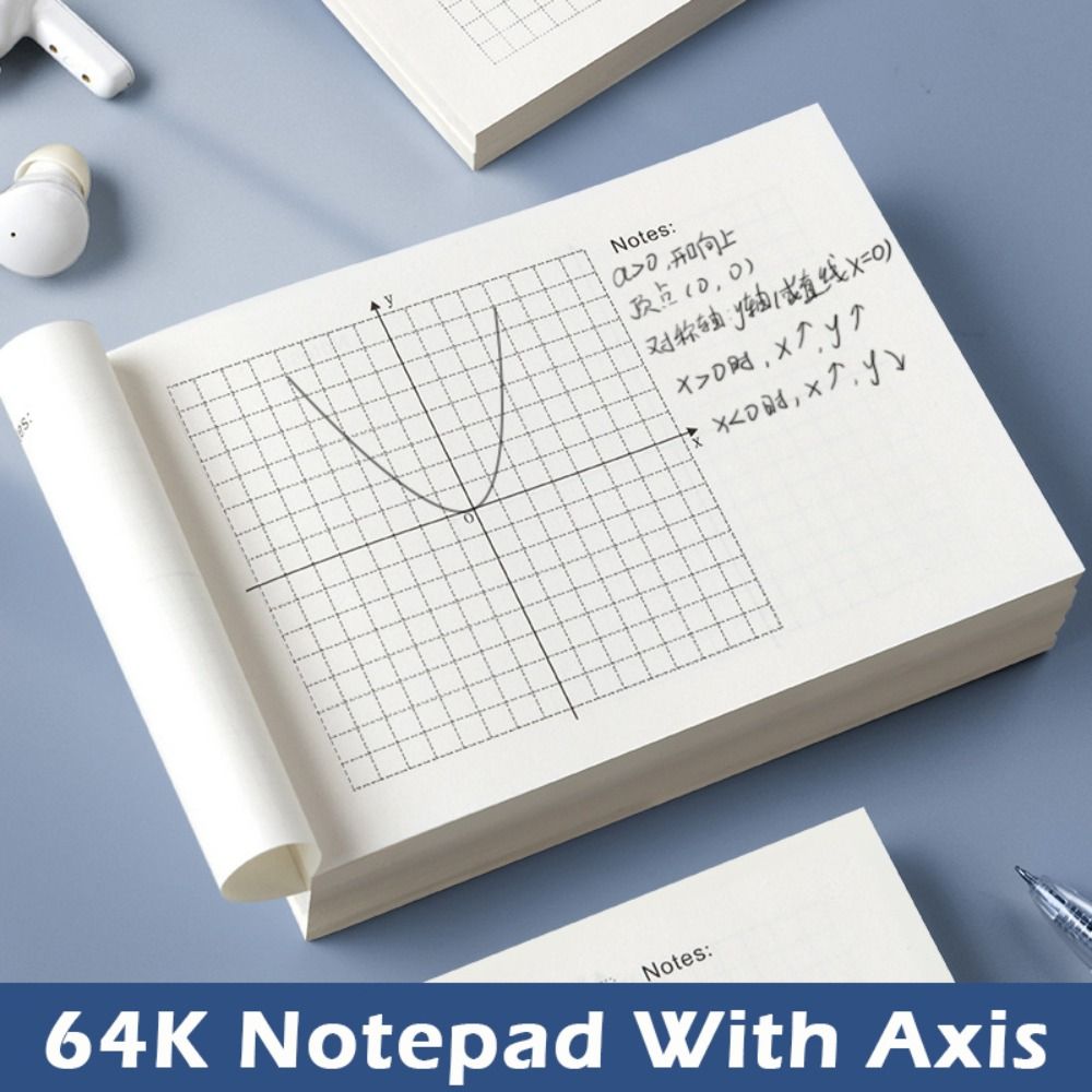 Minimalist 64K Notepad Tearabl - Graph Paper Pad 评论和价格