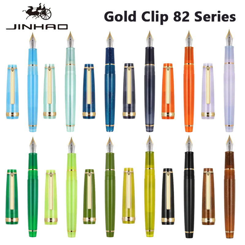 Jinhao 82 Fountain Pen Golden  - Stationery Supplies Business 评论和价格