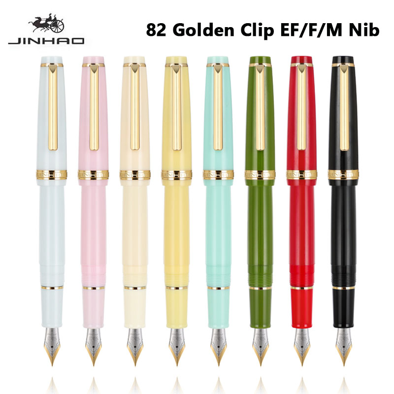 Jinhao 82 Fountain Pen Golden  - Stationery Supplies Business 评论和价格