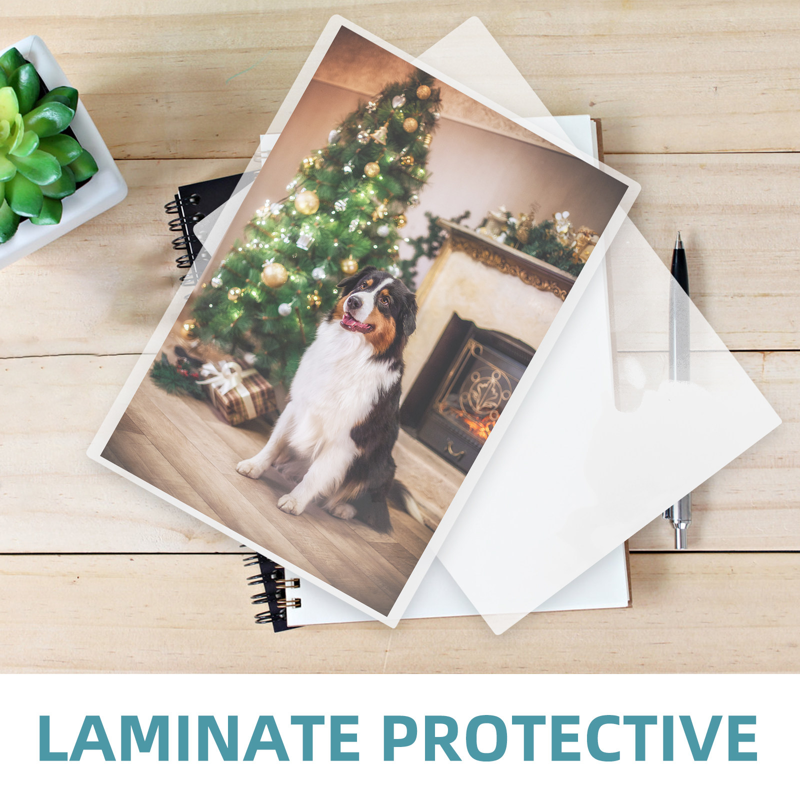 100Pcs Plastic Laminating Film - Document Laminator Pouch 评论和价格