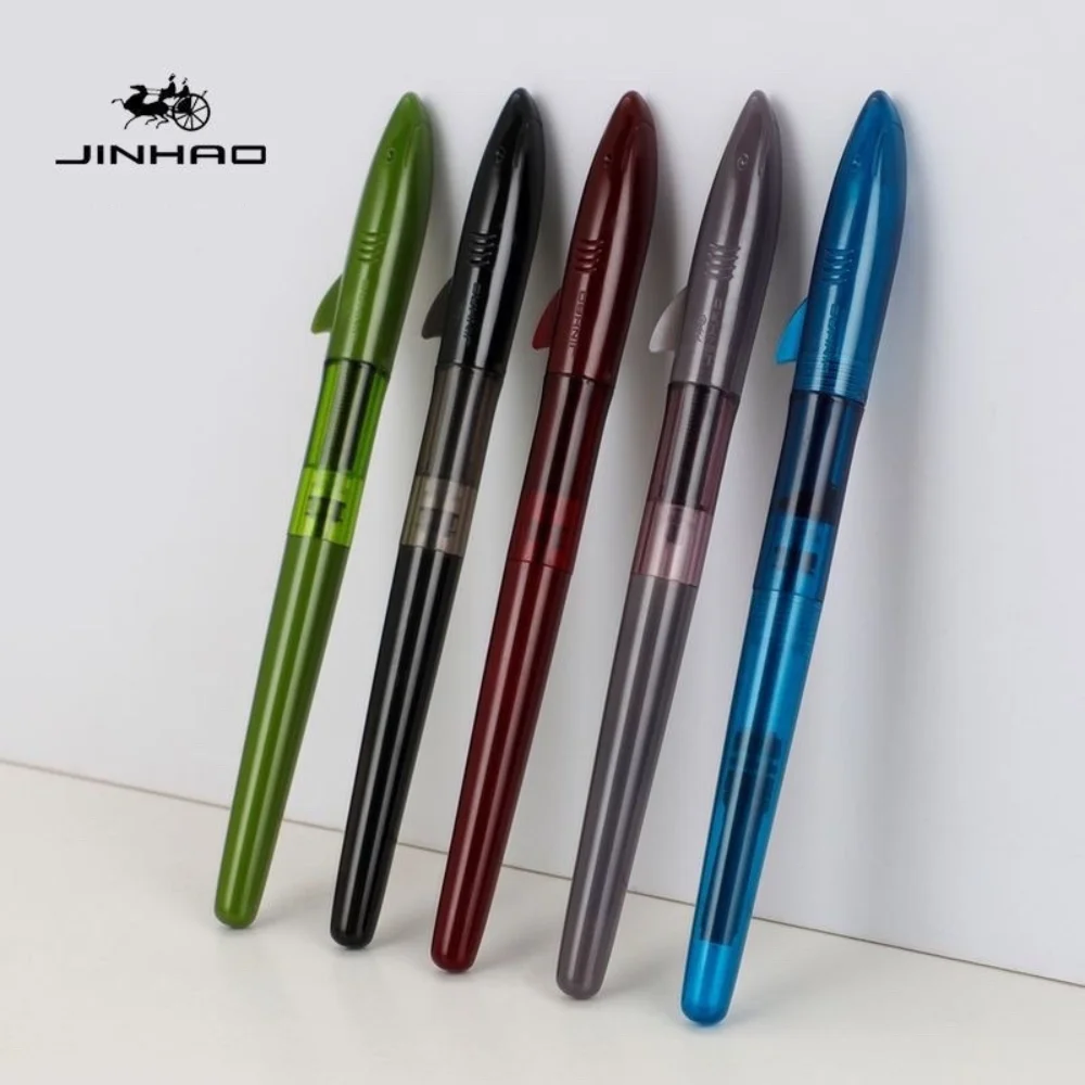 Jinhao Cute Shark Fountain Pen - Stationery Supplies Business 评论和价格