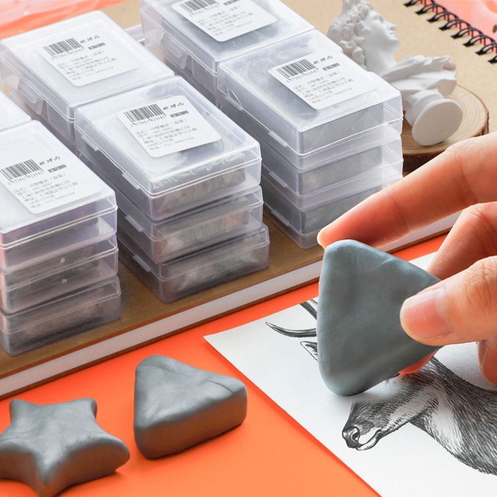 4Pcs Soft Sketching Erasers Mo - Rubber Eraser Kneaded 评论和价格