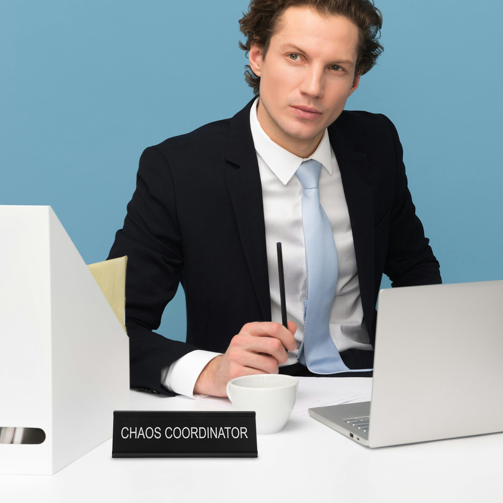 Aluminum Alloy L Shaped Desk P - Desk Name Plate 评论和价格
