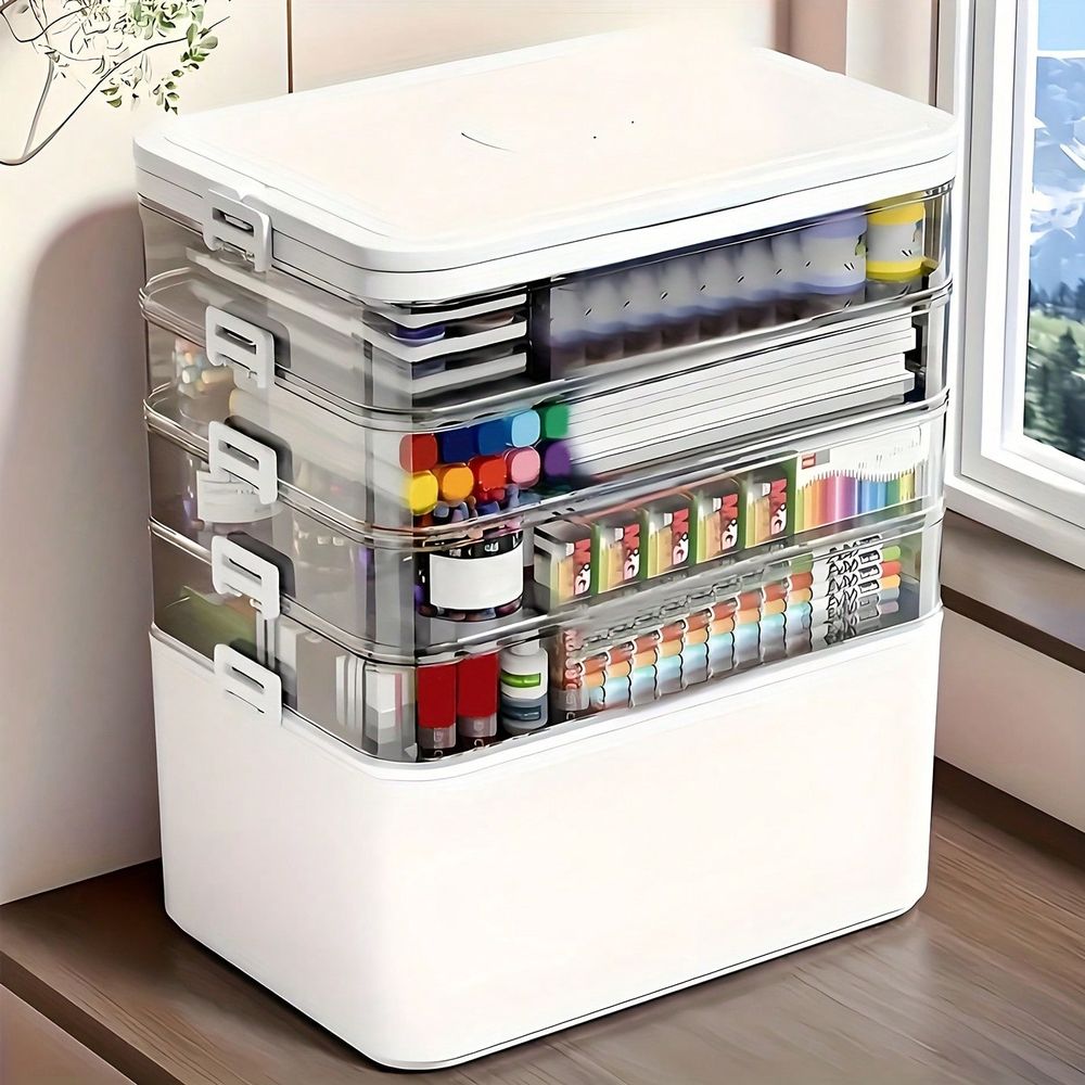 Transparent Multi-Layer Medici - Stationery Office 评论和价格